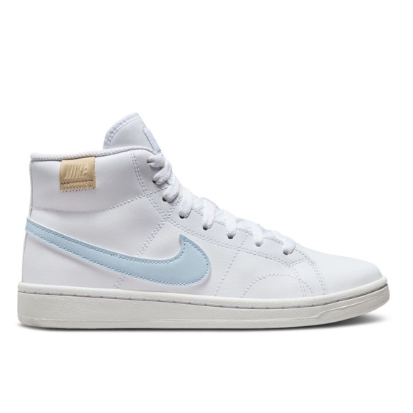 Nike women’s court royale 2 mid size mid white blue tint size 11 - Picture 1 of 5